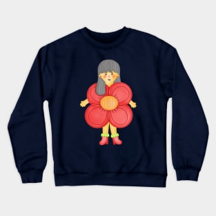 Little flower princess Crewneck Sweatshirt